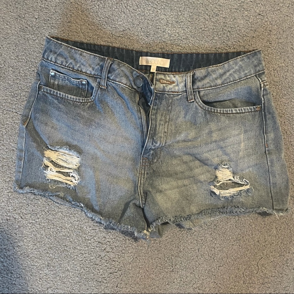 Abound Cute Ripped Jean Shorts!